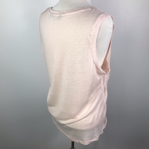 Athleta 100% linen loose fitted sleeveless tank - Picture 4 of 10